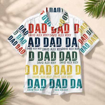 Personalized Aloha Shirt - Custom Name For Unique Look