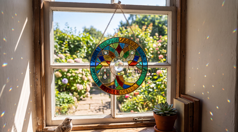 Acrylic suncatcher home decor accent